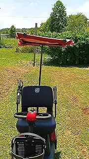 The Roof for the Mobility Scooter Steel. (Red)