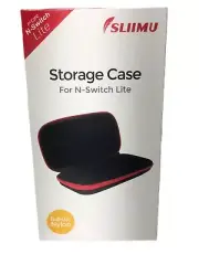 Nintendo Switch Lite Slim U Nylon Hard Shell Storage Case Black Brand New