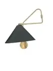Brass Wall Light - Mid Century Modern Shakeable Decor | Valentine's Day Gifts