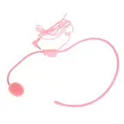 3.5MM Pink Headworn Wired Microphone Voice Amplifier Speaker For Speech Teacher