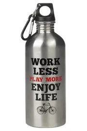 Manifesto Water Bottle Work Less--VA-WWCBOTXX