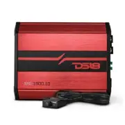 DS18 SXE Class D Mono Car Amplifier 1 x 500 Watts RMS @ 1 Ohm 1500 Watts - RED