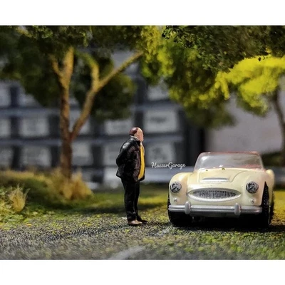 Miniature Diorama Diecast Mini Action Figure 1/64 Fat Father