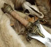 Conan Destroyer Father's Sword, Hand Forged Conan The Barbarian Carbon Steel Him