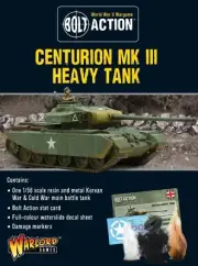 Warlord Games Bolt Action Korea Centurion MK III Heavy Tank 405118001