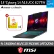 葉黃素飲彭派組★【MSI 微星】14吋i5 RTX2050-4G 電競筆電(Cyborg 14/i5-13420H/16G/512G SSD/W11/A13UC