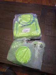 NEW! Tupperware Green Lunch Set Containers and Lunchbox