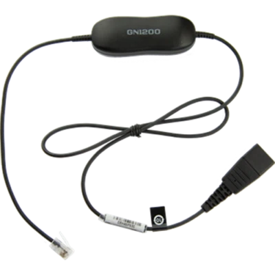 Jabra GN 1200 Smart Jabra Cord, 1m Straight