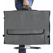 27inch Monitor Carrying Case Wear Resistant Padded for Desktop Computer