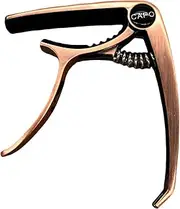 Guitar Capo for Acoustic Electric Guitar: Quick Release Clamp with Silicone Padding - Professional Tuner for Ukulele Bass Mandolin and Banjo strings