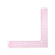 Styling Sewing French Curve Ruler, 21.5x21.5cm Clear Sewing Pattern Making Ruler