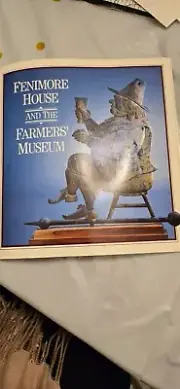 Vintage Cooperstown New York brochure fenimore house farmers Museum