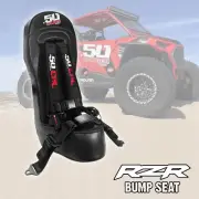 RZR Bump Seat & Black Harness w/Auto Buckle Polaris RZR XP1000 Turbo S 900/1000