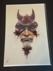 Daredevil Johnny Desjardins Art Print Comic Book Size 2021