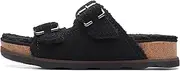[Clarks] Women's Brynn Sparkle Flat Sandal