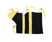 Cat Bathing Bag Multifunctional Prevent Scratch 3 Layer Fabric Removable Cat Shower Bag for Cat Grooming Supplies Honeybee Model