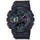 CASIO G-SHOCK 螢光色彩 虛擬世界雙顯腕錶 GA-110MF-1A