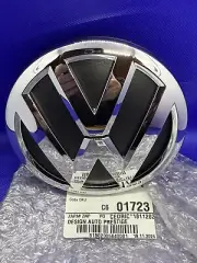 Original Volkswagen VW Crafter Rear Silver Tailgate Emblem Badge New