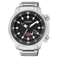 在飛比找Yahoo奇摩購物中心優惠-CITIZEN Eco-Drive 雙層霸氣日期顯示男錶(B