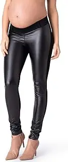 [Seraphine] Cici Underbelly Pleather Maternity Leggings