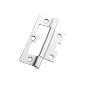 Lane 90mm Zinc Plated Non-Mortise Fixed Pin Hinge - 20 Pack