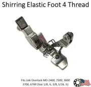 Presser Foot 1/4 Elastic 4 Thread Juki Overlock MO-2514