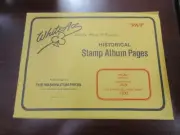 "WHITEACE" STAMP ALBUM PAGES PALAU SINGLES #PA-9 ,1992 FREE SHP.