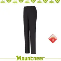 在飛比找松果購物優惠-Mountneer 山林 女 彈性抗UV窄管褲《黑色》21S