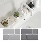 Odor-free Sponge Caddy Sink Coasters Tray for Sink Bathroom Water Absorbing