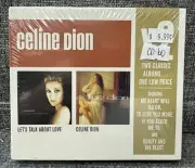 CELINE DION - Let's Talk About Love / Self-Titled RARE 2 CD box set -NEW CD-60