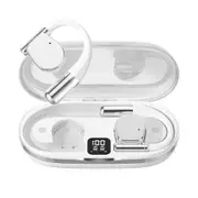 AI Translation Earbuds Real Time,144 Languages Online Wireless Language Translator Earbuds,Two-Way Translator Device with APP for iOS and Android,White