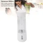 Portable Blender USB Rechargeable 6 Blades For Travel And Outing