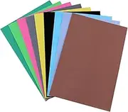 NAMOARLY 10pcs Self-Adhesive Sheets for Craft Projects Flexible Easy to Cut Bright Material for Crafts