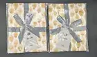 NWT 2 Euro 26" Pillow Shams West Elm Stamped Dot Horseradish Organic Cotton