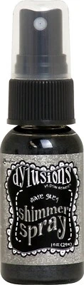 Dylusions Shimmer Sprays 1oz-Slate Grey (Pack of 3)