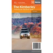 Hema the Kimberley featuring the Gibb River Road Map