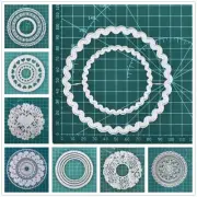 Scrapbooking Circle Metal Cutting Dies Background Card Making Decorative Stencil