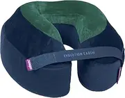 Cabeau Evolution Earth Travel Neck Support Pillow for Traveling - Memory Foam Airplane with 360-Degree Comfort Head & Chin Pillows Sleeping Upright (Terra),(EVEP3556)