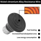 50-100W Infrared Ceramic Emitter Pet Heater Lamp Reptile Light Bulb 75W MF