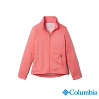 在飛比找PChome24h購物優惠-Columbia 哥倫比亞 童款-快排刷毛外套-橘紅 UAG