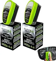 Oil Film Brush 2.0,Clear Vision Glass Cleaner for Car Windows,Clearview Shield Windshield Cleaner(2PCS)
