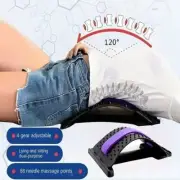 Back Massager Multi-Level Adjustable Stretcher Waist Neck Fitness