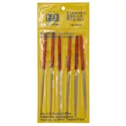 EZE-LAP Diamond Surface Needle File Set – 600 Grit Fine Grain / Made In USA