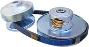 BRIDOIF 40 Series Torque Converter Kit Clutch Pulley 1" Driver 7/8" Driven 8 to 16HP Belt replace Comet 40D Series Torq-A-Verter models 209133A, 209133, 209139A, 209139, 209151A, 209151, Manco 2432