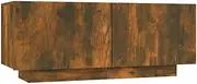 TV Cabinet Smoked Oak Engineered Wood TV Stand Media Unit HiFi Cabinet vidaXL