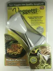 NEW Veggetti Spiral Vegetable Slicer Cutter | Makes Veggie Pasta | As Seen On TV