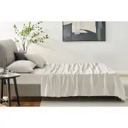 1200TC Cotton Bed Sheet Set Nimbus Cloud - Single