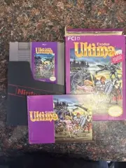 NES: Ultima: Exodus - Nintendo - 1989 - CIB - Tested - Classic Original RPG!