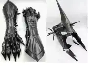Medieval nazgul gloves with Witch king Angmar Helmet set | Steel armor