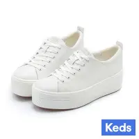 在飛比找Yahoo奇摩購物中心優惠-Keds SKYLER LEATHER 極輕時尚厚底皮革休閒